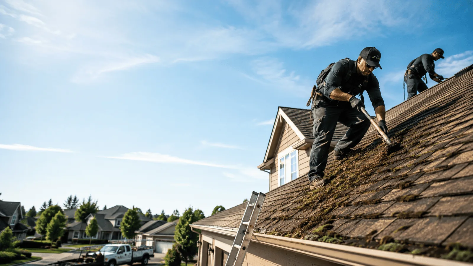 Roof Moss Removal in Mount Hope, WV near me